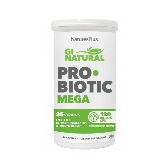 NaturesPlus GI Natural Probiotic Mega 30caps