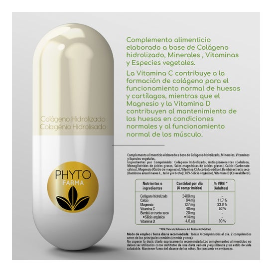 Phytofarma Colágeno Hidrolizado 180 comp