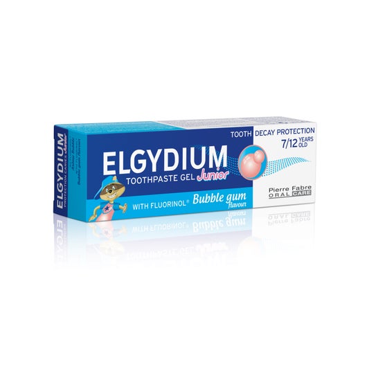 Elgydium Junior Gel Dentífrico Chicle 7-12 Años 50ml