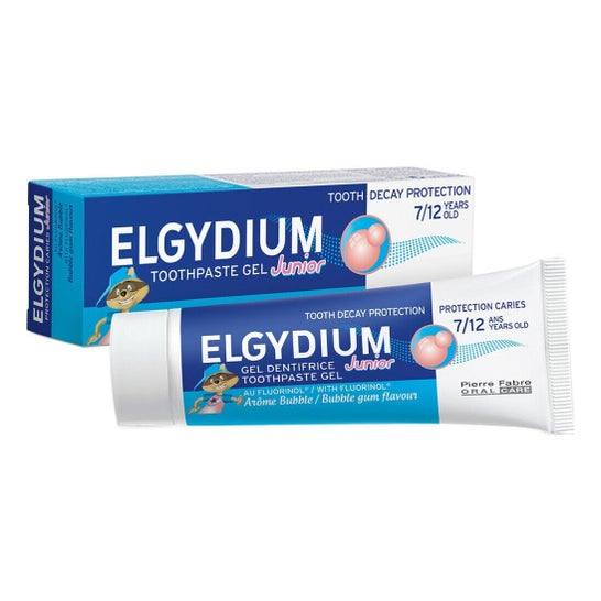 Elgydium Junior Gel Dentífrico Chicle 7-12 Años 50ml