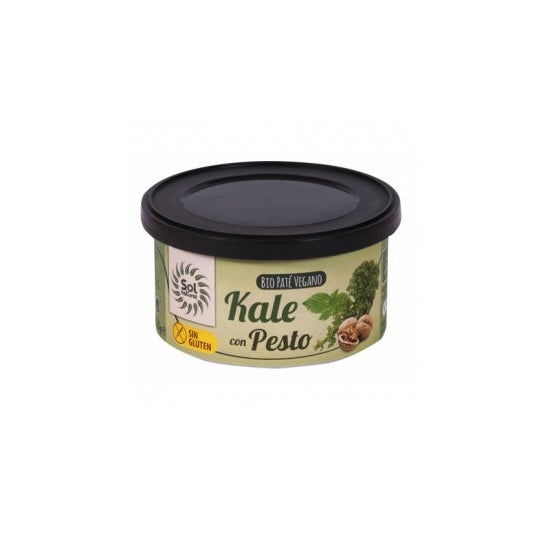 Solnatural Pate Kale Pesto Bio sin Gluten y sin Lactosa 125g