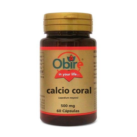 Obire Coral Calcium 500mg 60 kapsler