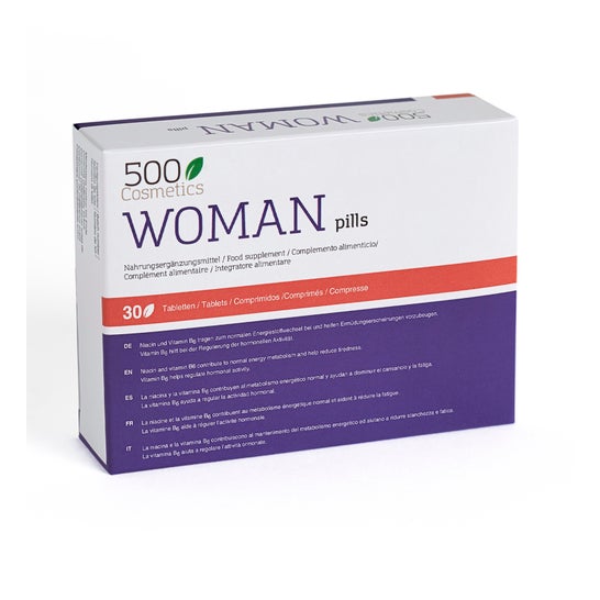 500Cosmetics Vrouw 60 tabletten