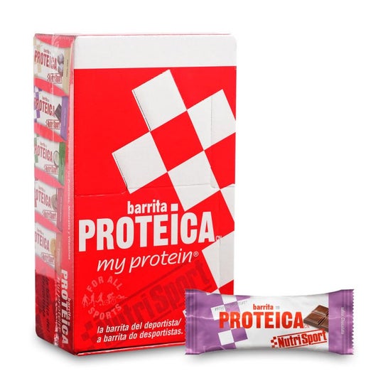 Nutrisport Barritas Protéicas de Chocolate 24uds