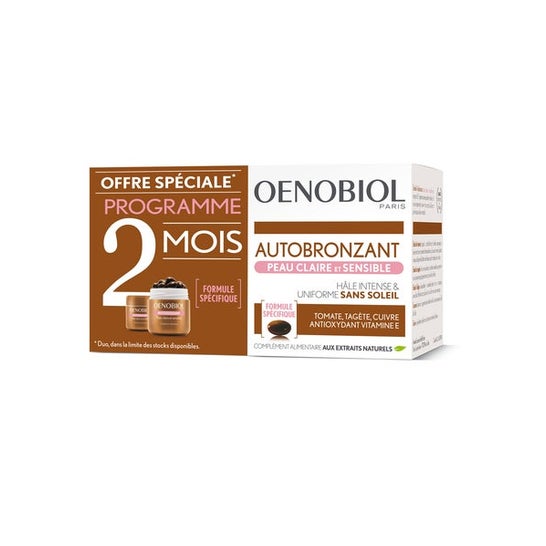 Oenobiol Autobronzant 2x30caps