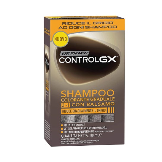 Just For Men Control GX Gradual Coloring Shampoo 2 In1 118ml