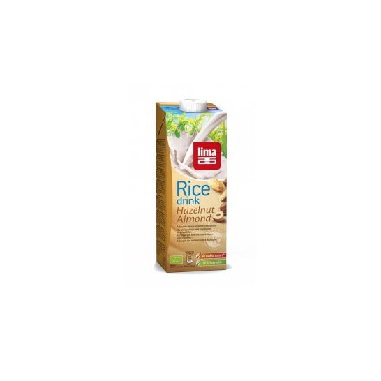 Limettenmilch Reismilch Haselnuss Mandeln Bio 1L