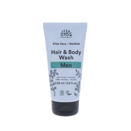 Comprar en oferta Urtekram Men Hair & Body Wash Aloe Vera & Baobab (150 ml)