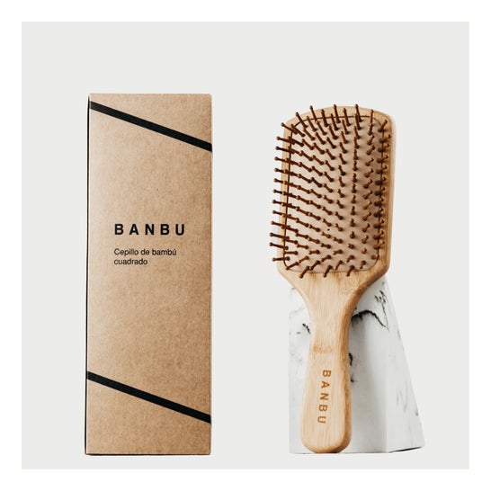Banbu Square hårbørste 1 stk