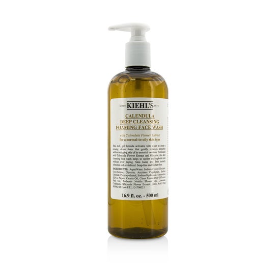 Kiehl's Caléndula Deep Cleansing Foaming Face Wash 500ml