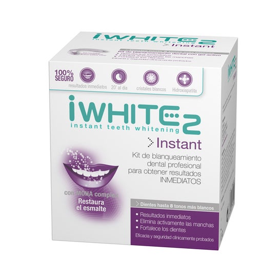 iWhite 2 Instant Kit de Blanqueamiento Dental Profesional 10uds