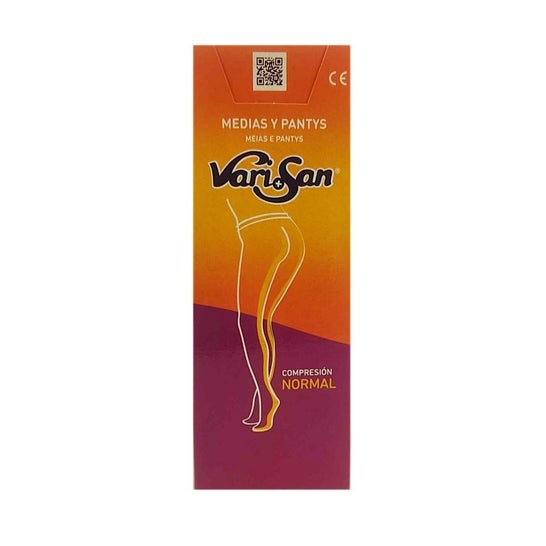 Vari+San long stocking A-F lace up normal compression black size 3