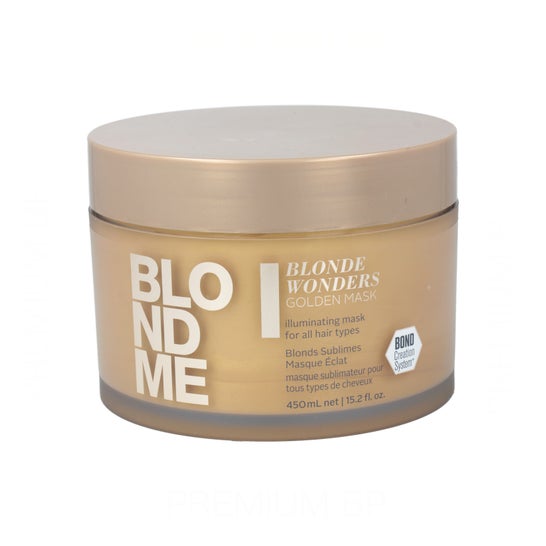 Schwarzkopf BlondMe Blonde Wonders Golden Mask (450 ml) - Cuidado del cabello
