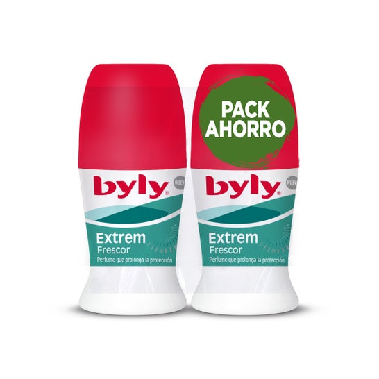 Byly Extrem Freshness 96H Deo Roll-On 2x50ml