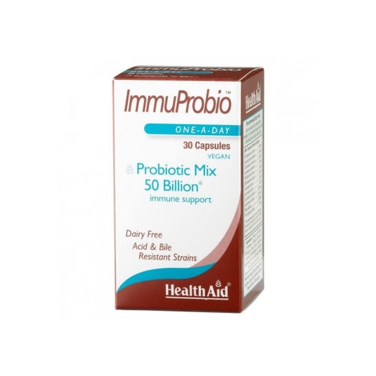 Health Aid ImmuProbio 50000 Million Probiotics 30caps