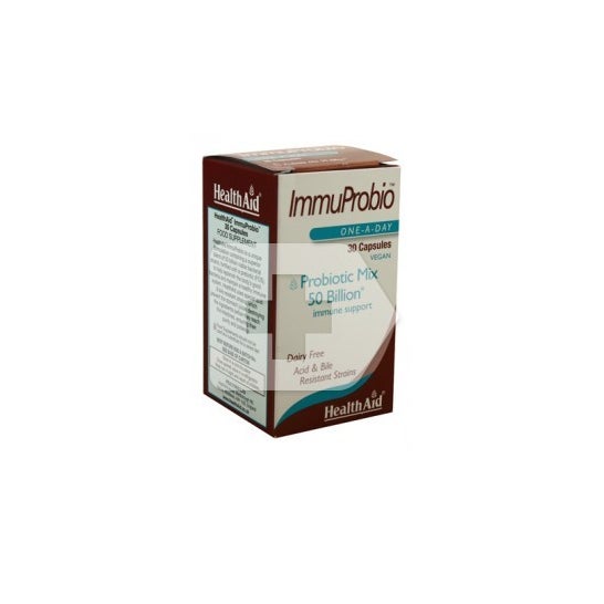 Health Aid ImmuProbio 50000 Millones Probióticos 30cáps