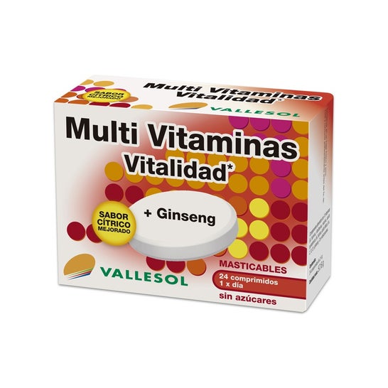 Vallesol Multi Vitaminas + Ginseng 24comp