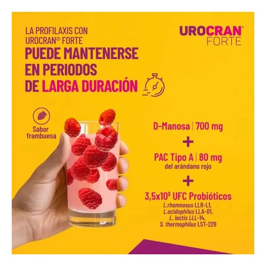 Urokran Forte Arandano Rot + Prob D-Griff 30 Kuverts Urokran Forte Arandano Rot + Prob D-Griff 30 Kuverts
