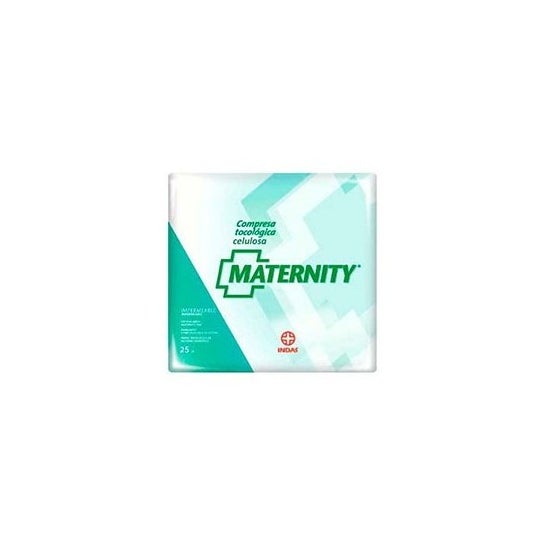 Indas Maternity Compresas Tocológica de algodón impermeables 20UDS.