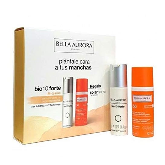 Bella Aurora Pack Anti Manchas Bio10 Forte M-Lasma + Solar 1ud