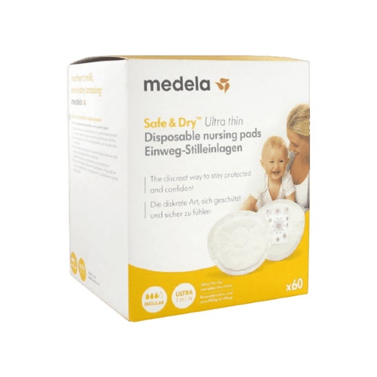 Medela Discos absorbentes desechables Safe & Dry� Ultra thin 60uds