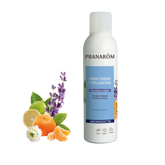 Pranarôm Aromanoctis Spray Sueño y Relajación Atmósfera y Tejidos 150ml
