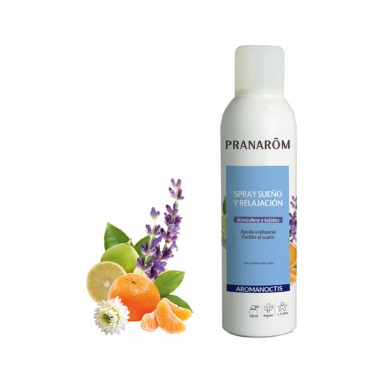 Pranarôm Aromanoctis Spray Sueño y Relajación Atmósfera y Tejidos 150ml