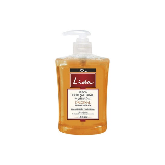 Lida 100% Natural Hand Soap Glycerin 500ml