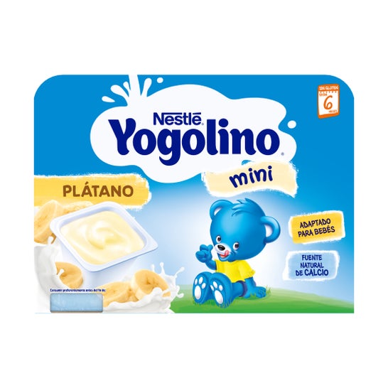 Nestle Iogolino Mini De Plátatano 6x60 G