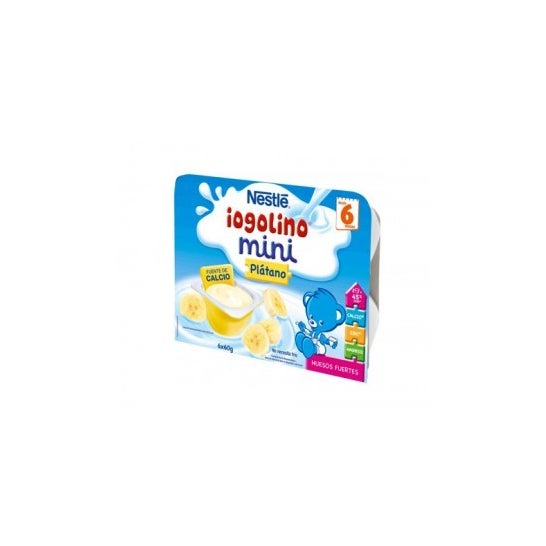 Nestle Iogolino Mini De Plátatano 6x60 G