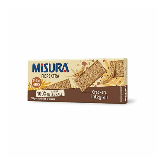 Misura Crackers Integrali con Farina d'Avena Bio 385g