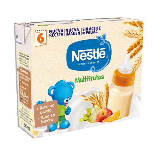 Mattone Nestlé Multifrutto 2x250 Ml
