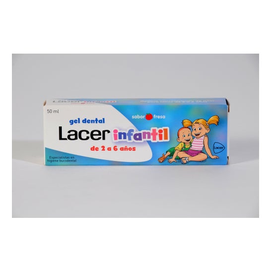 Lacer Infantil Gel Dental Fresa 50ml