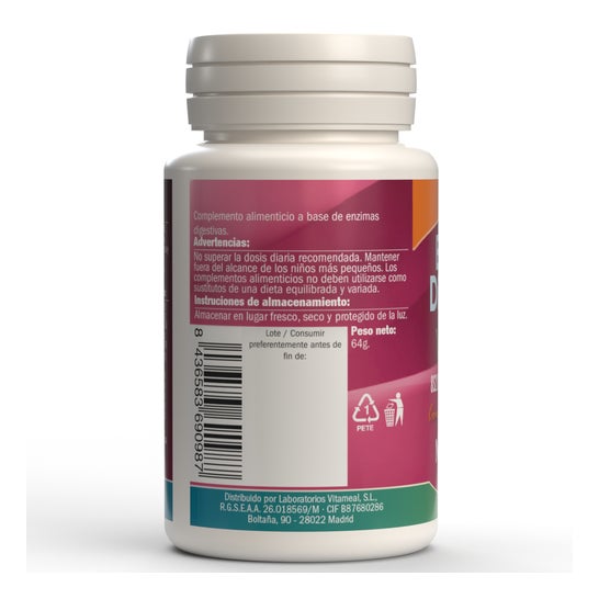NaturBite Enzimas Digestivas Veganas 120 comp