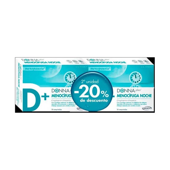 Donna Plus Menocifuga Night Pack 2x30caps Donna Plus Menocifuga Night Pack 2x30caps