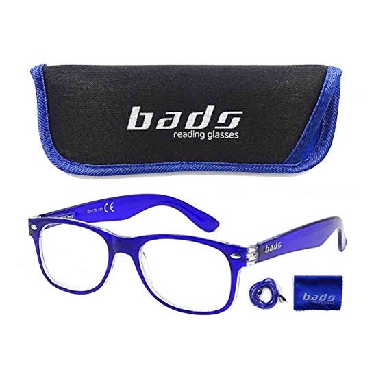 Bads Reading Glasses Silver-Green +2.5 1ud