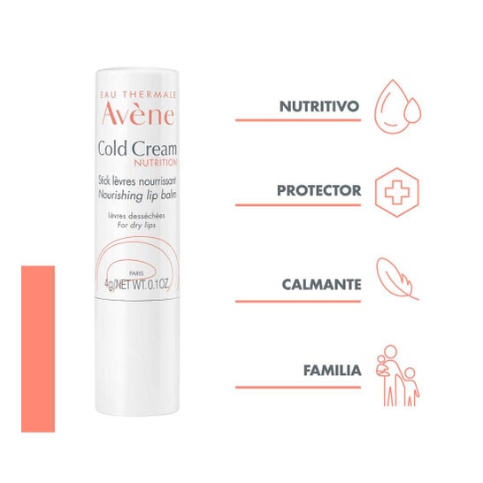 Avène Cold Cream Nutrition Stick Labial 4g