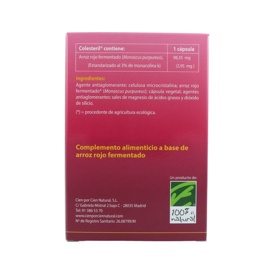 100% Natural Cholesteryl 90caps