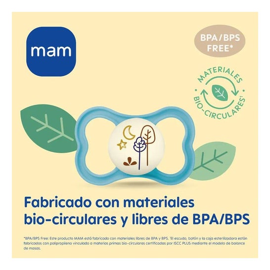 Ciuccio Mam Baby Air Night Silicone rosa +6M 2uds Ciuccio Mam Baby Air Night Silicone rosa +6M 2uds