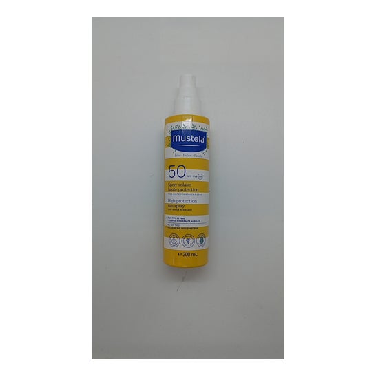 Mustela Spray Solar Protección Alta SPF50 200 ml