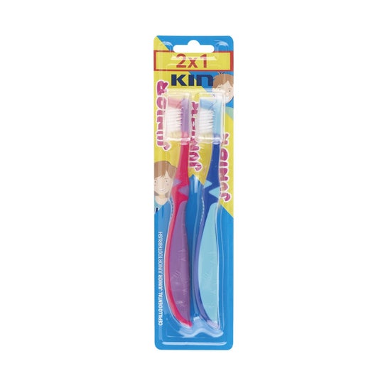 Kin Junior Cepillo Dental Pack de 2 Unidades