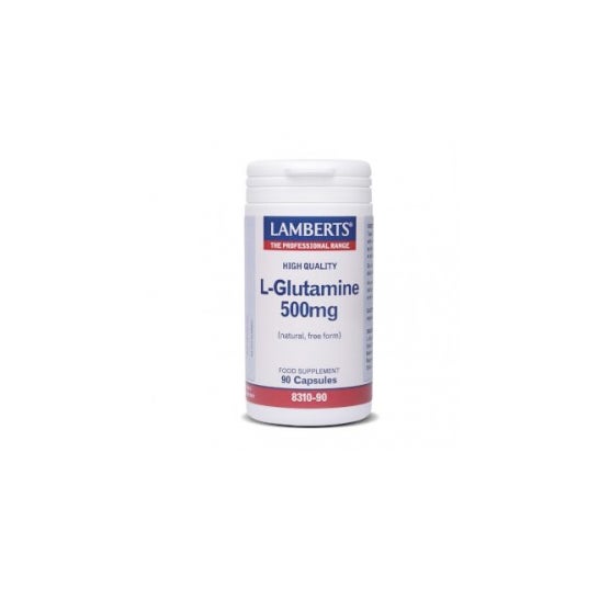 Lamberts L-glutamina 500 mg 90 Cáps.