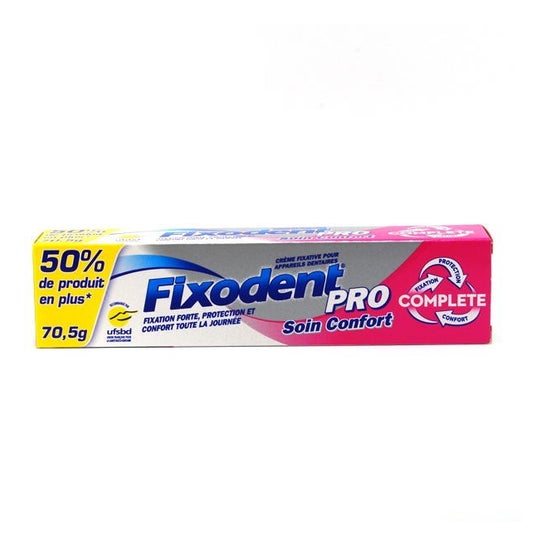 Fixodent Fixation Extra Forte Original et Antibactérien 70,5g 