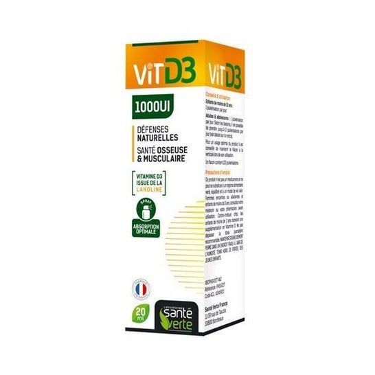 Verde Salute Vitamina D3 1000ui difese naturali 20ml