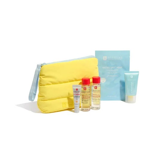 Erborian Neceser Hidratación & Brillo Dorado Set