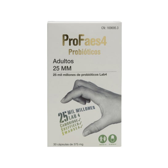 ProFaes4 Probióticos Adultos 25mm 30caps