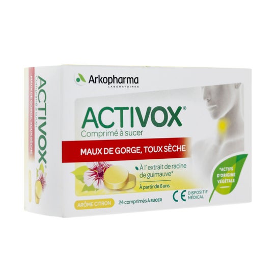 Arkopharma Activox Limón Comprimidos  Chupar 24 comprimidos