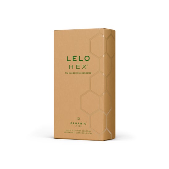 Lelo Hex Pack Organic Latex Condoms 12uds