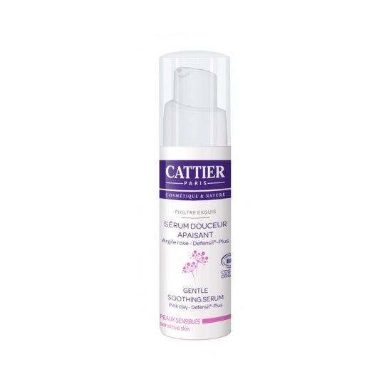 Cattier Soft Soothing Serum Pink Clay 30ml