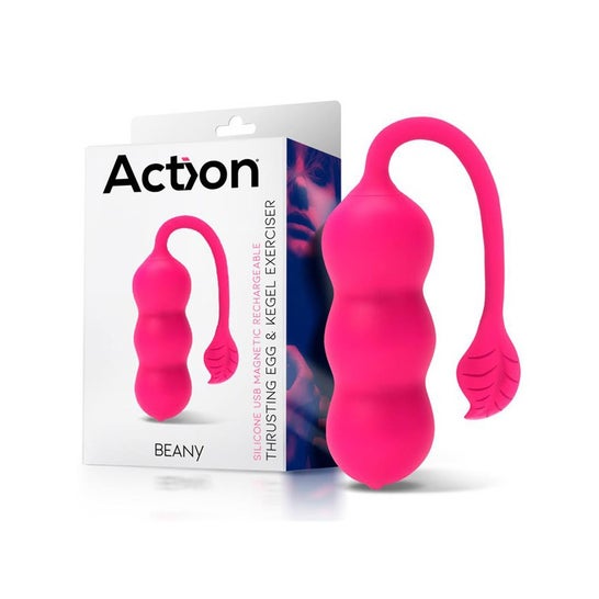 Action Beany Vibrating Egg 1ud